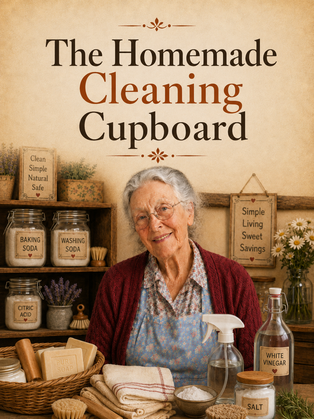 The Homemade Cleaning Cupboard cover